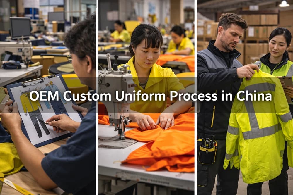OEM Custom Uniform Process in China