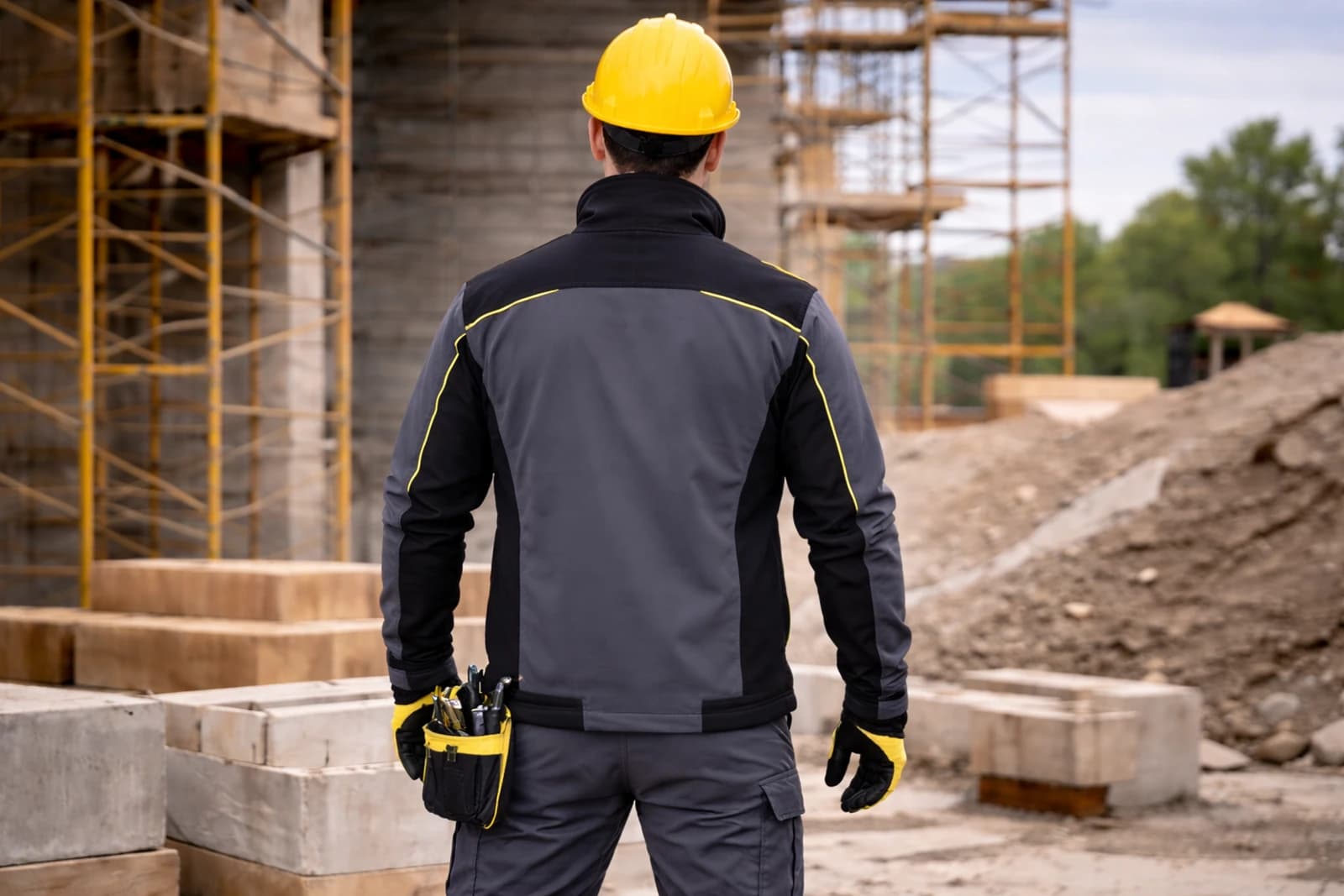 Construction Softshell Set view 3