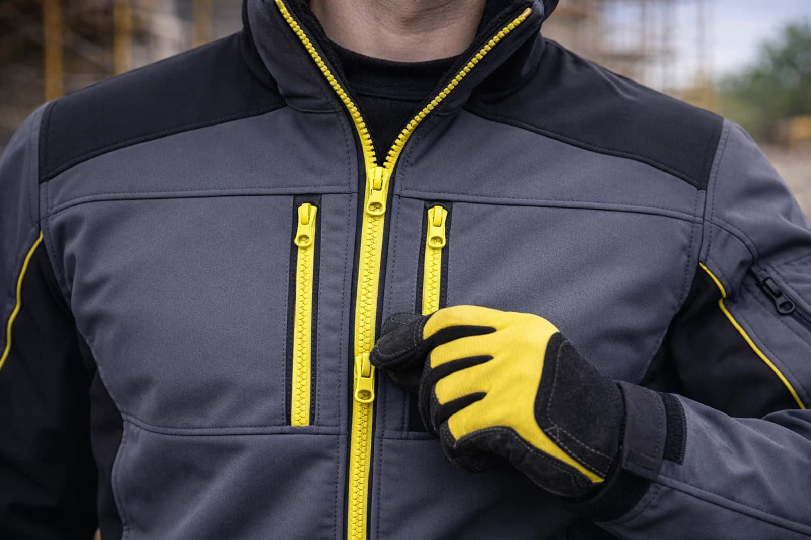 Construction Softshell Set view 2