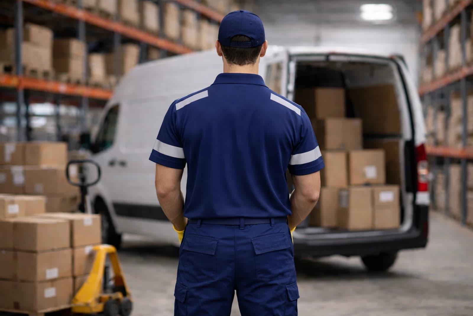 Logistics Polo Uniform view 3