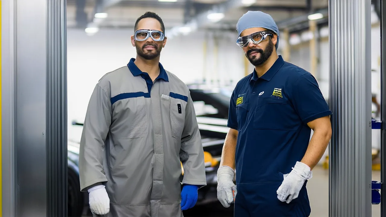 Can an Automotive Paint Shop Use the Same Workwear as Its Body Shop?